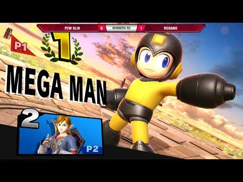VS Weekly 12/13/18 - Winners R2 - P2W Slib (Mega Man) vs Rosano (Link) - Smash Ultimate