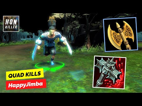 HoN The Madman RUNED CLEAVER with BRUTALIZER