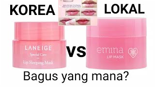 Download lagu BATTLE PELEMBAB BIBIR | LIP SLEEPING MASK EMINA VS LANEIGE - Novie Marru mp3