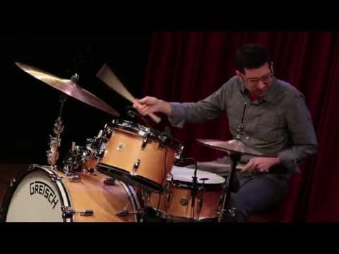Mark Guiliana Plays Gretsch Broadkaster 22-Inch Classic Heritage Kit BK-R424-SCM