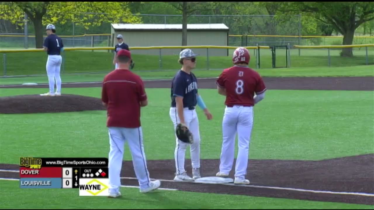 Dover vs Louisville baseball pt 1 Big TIme Sports TV Game