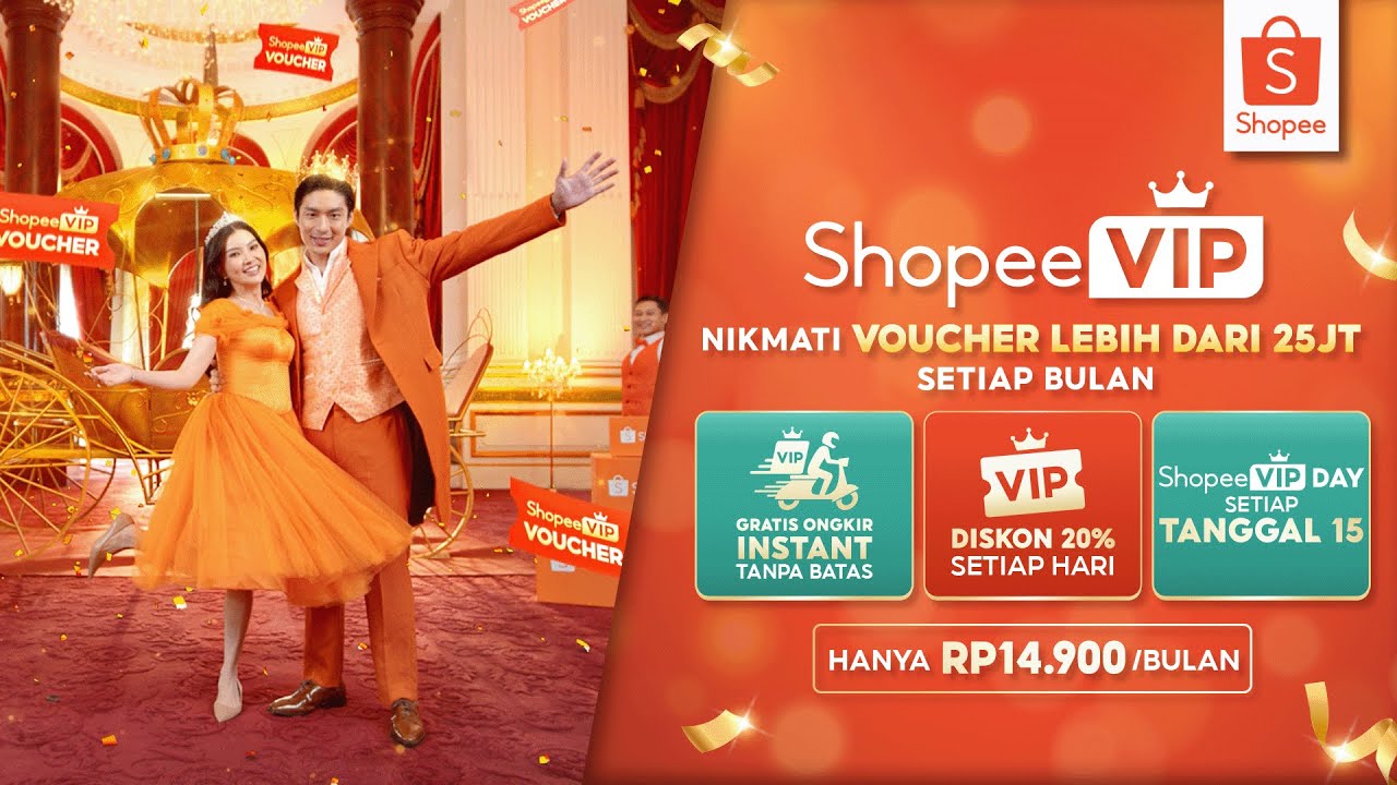 Diskon 20% Setiap Hari Belanja di Shopee Dengan Daftar Shopee VIP!