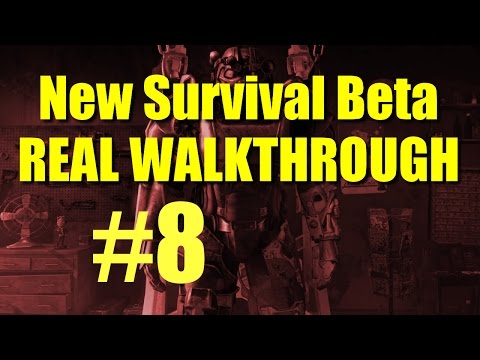 Fallout 4 Survival Beta Walkthrough Part 8 - Preparing for the Wasteland (+ Arnold Schwarzenroach!)