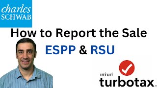 How to report sale of ESPP and RSU on tax return – TurboTax 2