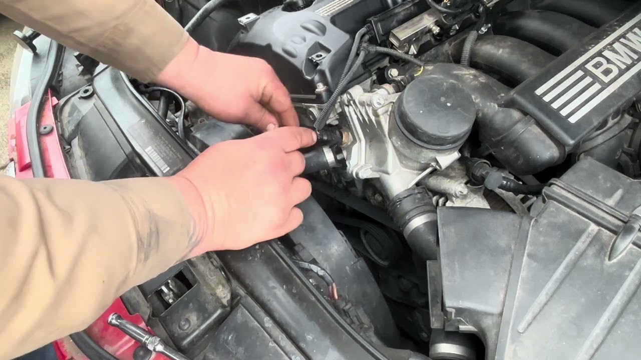 Coolant flange replacement 2010 bmw  128i 