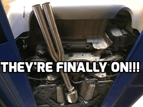 ISR Blast Pipes Install!!! [Nissan 350z]