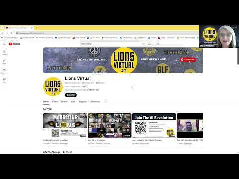How 2: Access The Lions Virtual YouTube Channel