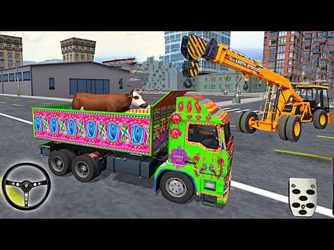 Indian Cargo Truck Simulator Android Gameplay 3D