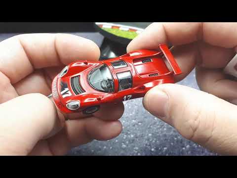 1/64x2 Circuit Wolf cartoon Lotus Europa S & Yatabe RS by Kyosho , diecast car model review
