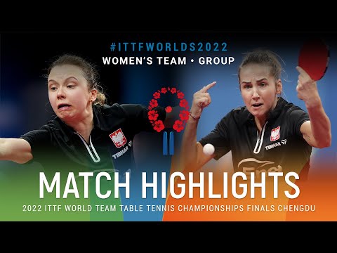 Highlights | Magdieva Markhabo (UZB) vs  Anna Wegrzyn (POL) | WT Grps | #ITTFWorlds2022
