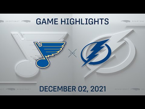 NHL Highlights | Blues vs. Lightning - Dec. 2, 2021