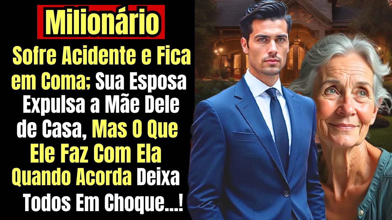 Milionário Sofre Acidente e Fica em Coma; Sua Esposa Expulsa a Mãe Dele de Casa, Mas O Que Ele...