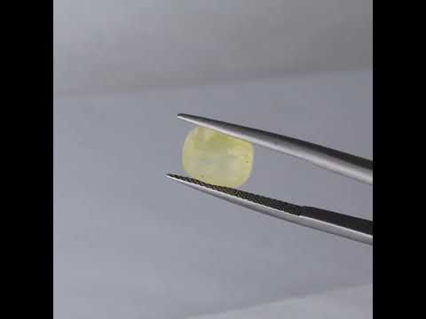7.11 Carat AAA Quality Lab Certified Natural Ceylon Yellow Sapphire