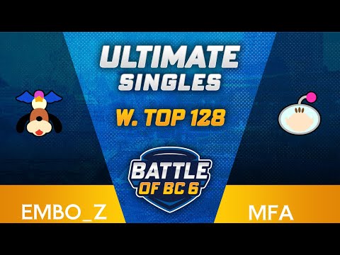 embo_z (Duck Hunt) vs MFA (Olimar) - Ultimate Singles Winners Top 128 - Battle of BC 6