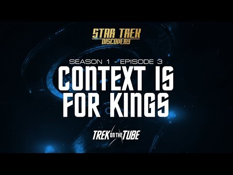 STAR TREK DISCOVERY - S01E03 Review, Easter Eggs and References