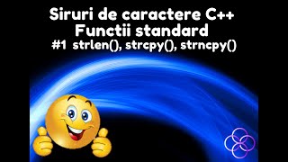 C++ Șiruri de caractere - Funcții standard 1