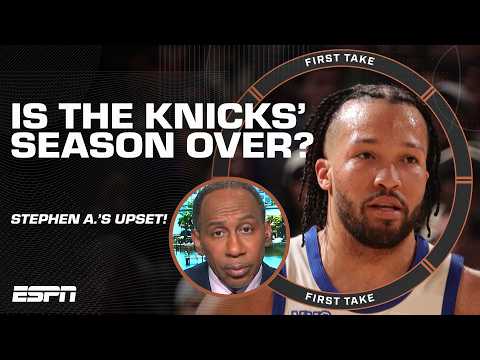Stephen A. Smith is blaming Jalen Brunson for WHAT?! 😳 | First Take