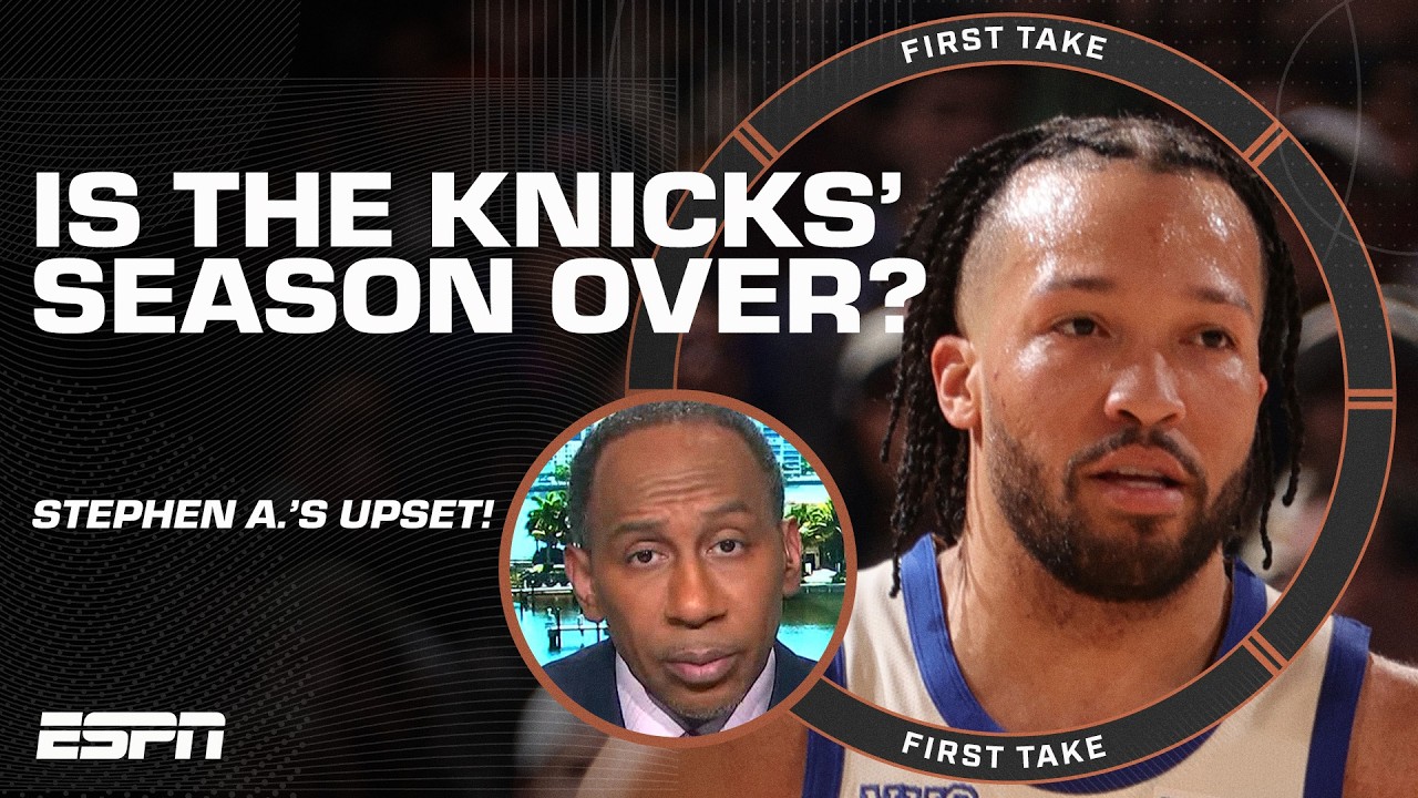 Stephen A. Smith is blaming Jalen Brunson for WHAT?! 😳 | First Take