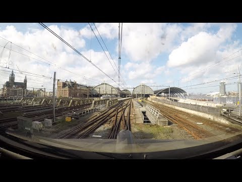 Train Cab Ride NL / Amersfoort – Hilversum – Amsterdam / ICM Intercity / Oct 2017