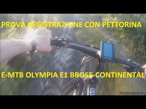 Prova Fascia da Petto in e-mtb Olympia E1 Brose Continental
