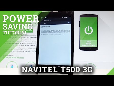 How to Enable Power Saving in NAVITEL T500 3G - Battery Saver |HardReset.Info