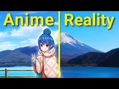 Real Life Anime Locations from Yuru Camp