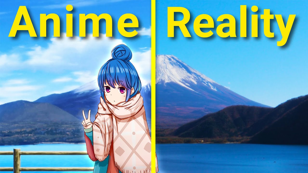 REAL LIFE ANIME Locations from YURU CAMP (Laid-Back Camp)
