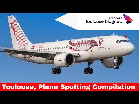 [TOULOUSE BLAGNAC] Compilação de localização de aviões no AEROPORTO