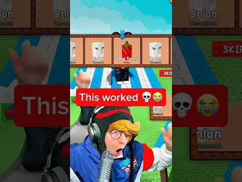 KreekCraft Gets Grand Tomato in Grow a Garden