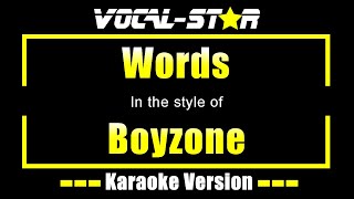 Download lagu Words Karaoke | Boyzone Karaoke Version mp3