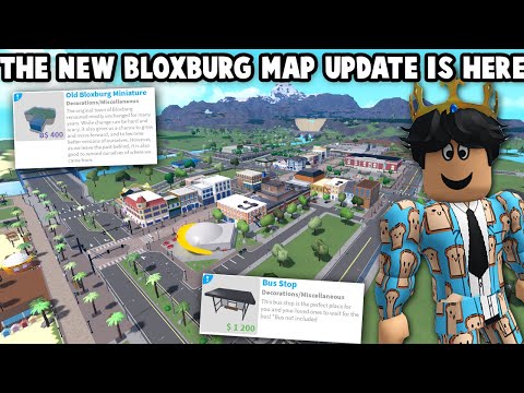 NEW BLOXBURG MAP UPDATE IS FINALLY HERE! NEW LOCATIONS, BUILDINGS AND MORE! WITH FACECAM