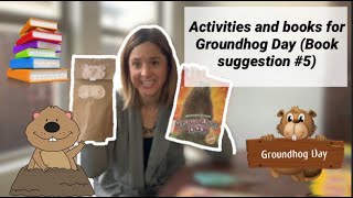 Book Suggestion #5: Groundhog Day and an Activity! Speech Therapy at Home W/Speech Help for Kids