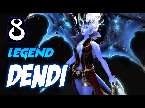 Dendi Queen of Pain - Legendary Player - Dota 2 Pro Gameplay [Watch & Learn]