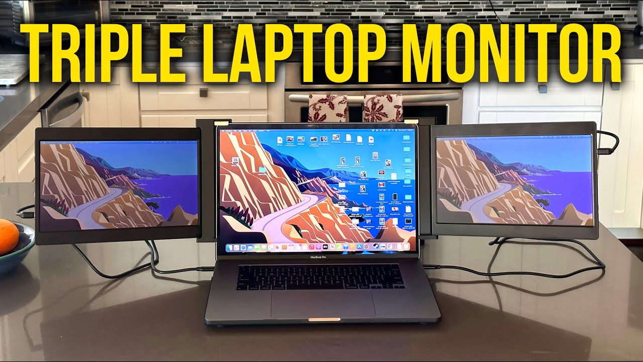 Limink TriView S11 Laptop Triple Monitor Setup Review and Unboxing!