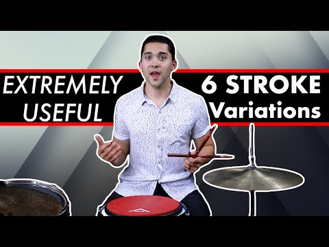 6 Stroke Roll & 16th Triplets - MUST KNOW Rudiment