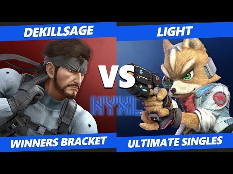 Smash Ultimate Tournament - dekillsage (Snake) Vs. Light (Fox) NYXL SSBU Winners Bracket