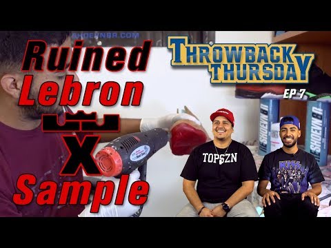 Campioni di Lebron 10 in rosso - Throwback Thursdays
