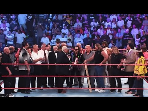Legends Reunion at RAW Homecoming, featuring Dusty Rhodes, Billy Graham & others. RAW OCT. 03, 2005.