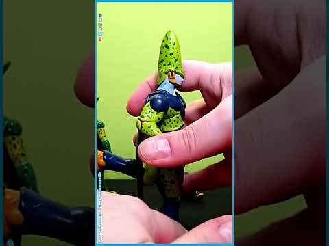 "Pure Perfection!" Dragon Ball Z Bandai 1990s Cell Forms w/ Cell Jr. #Shorts | HNE Toys