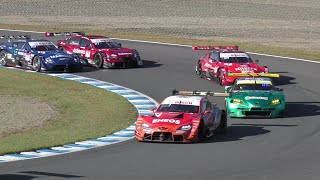 【 ヘアピン立ち上がり → 《 縁石 》 →  ダウンヒルストレート 】SUPERGT  　決勝　モビリティリゾートもてぎ  2024.11.03