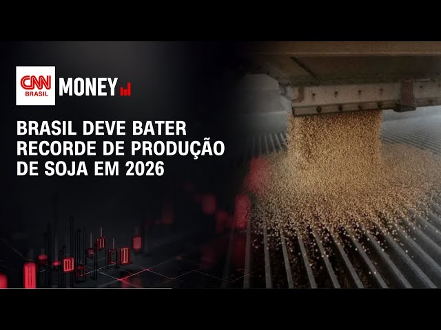 Brasil deve bater recorde de produção de soja em 2026 | MONEY NEWS