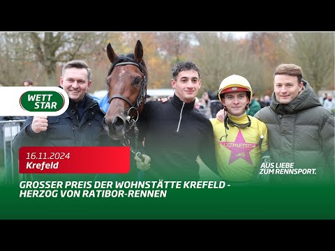 Krefeld: Großer Preis der Wohnstätte Krefeld  - Herzog von Ratibor Rennen / Sieger: Pompeo Dream