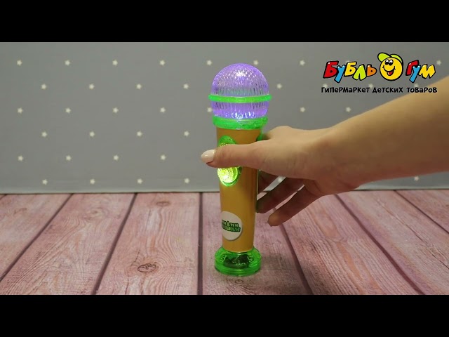 Игрушка УМка Микрофон Ми-ми-мишки озвученный  - видео