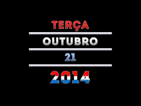 Calendário e VInheta SBT (21/10/2014)