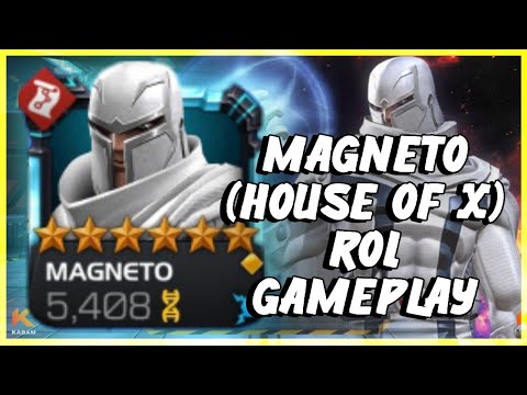6*R1 Magneto (House of X) ROL Gameplay