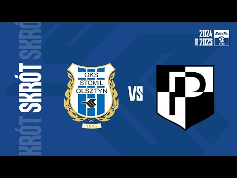 SKRÓT | Stomil Olsztyn - Polonia Lidzbark Warmiński 1:1 (27.04.2025 r.)