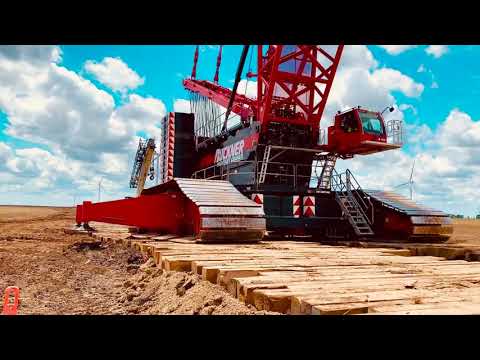 Liebherr - LR 11000 crawler crane, the world's best Liebherr!