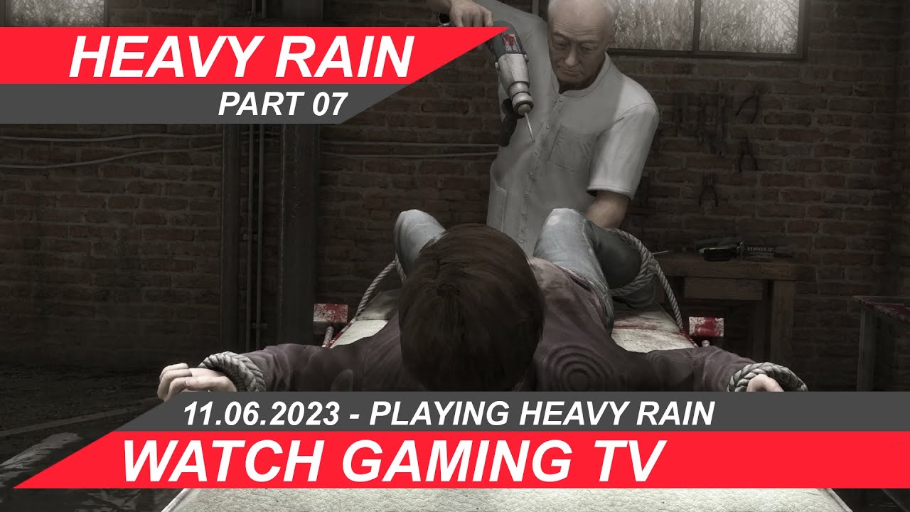 #heavyrain Part 07 #gameplaywalkthrough #gameplay #youtubestar Bist Du bereit?