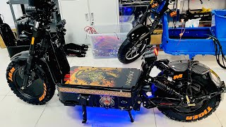 Hyperscooter with a Tiger Theme going to Sweden 