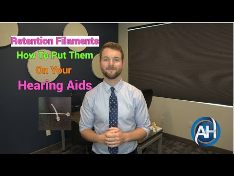Retention Filaments | How To Put Them On Your Hearing Aids! | Applied Hearing Solutions